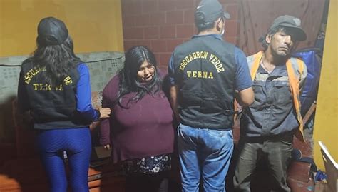 Tacna Policías Grupo Terna Atrapan La Tata Que Vendía Droga Su Casa