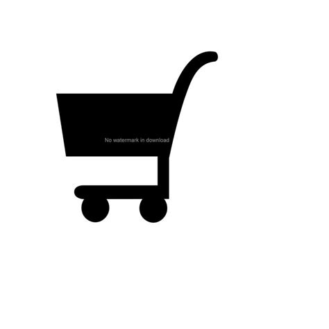 shopping cart black and white clipart - Inspire Uplift