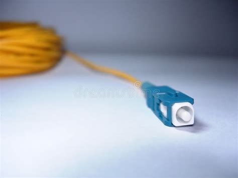 Fibre Optic Patch Cord Stock Image Image Of Optic Fibre 1621069