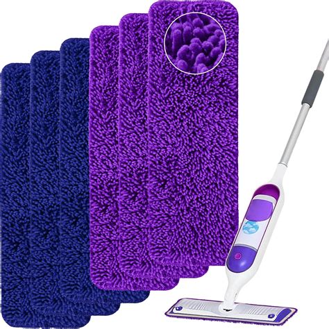 Reusable Mop Pads Compatible With Swiffer Powermop Pads Washable Microfiber Swiffer