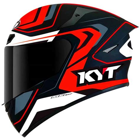 Capacete KYT TT Course Overtech Preto Laranja Grid Motors