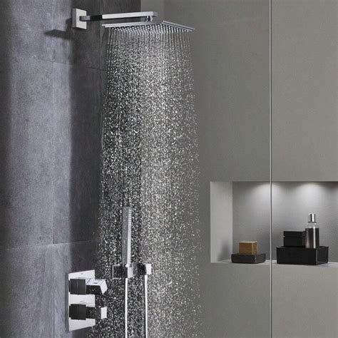 GROHE Euphoria Cube 150 Head Shower With Rain Spray Come Finish Made In