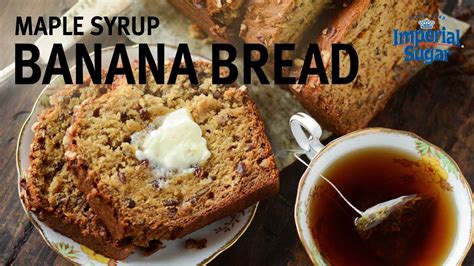 How To Make Maple Syrup Banana Bread Youtube