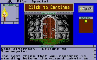 Shadowgate Screenshots For Atari ST MobyGames