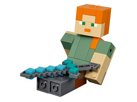 Lego Minecraft Alex Bigfig With Chicken