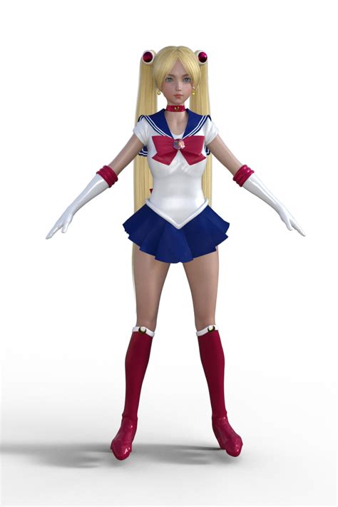 Sailor Moon Test By Draxisweb On Deviantart