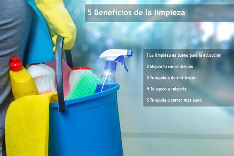 Cinco beneficios que no conocías de la limpieza Impacto directo en