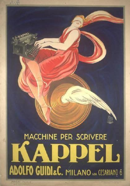 Macchine Per Scrivere Kappel Milano Anonimo Stampe E Incisioni