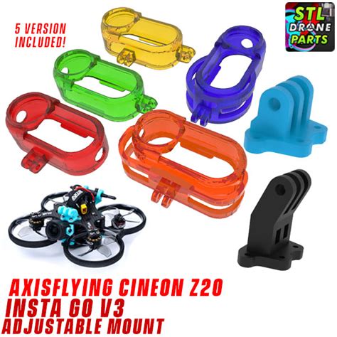 Stl File Axisflying Cineon Z Insta Go V Adustable Mount D