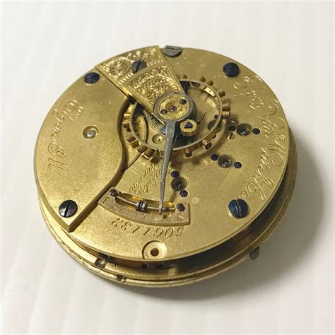 E922 Vintage Elgin Wrist Watch Movement For Parts Repair Etsy