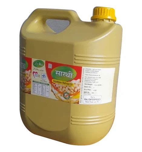 L Sarthi Soybean Refined Oil Can Speciality Low Cholestrol At Rs