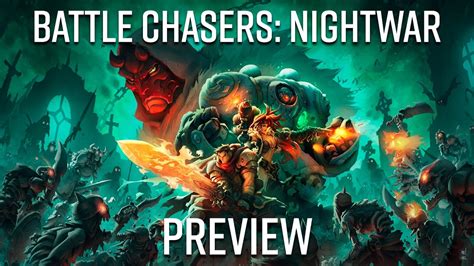 Battle Chasers Nightwar Preview JRPG Sleeper Hit Of The Year YouTube