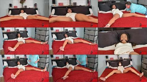 Sunny Daze Bed Bound And Helpless Cinched And Secured At Bondage M F