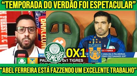 Comentaristas Rasgam Elogios Ao Palmeiras Abel Ferreira Levantou O