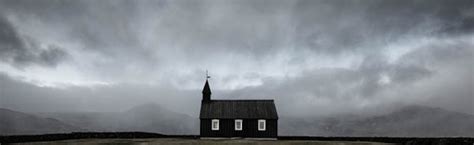 The Black Church Of Budir As A Photography Location