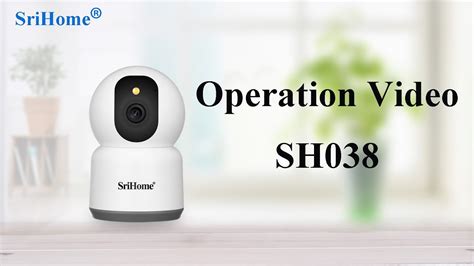 SriHome Sricam SH038 Wifi Indoor IP Camera Setup Video YouTube