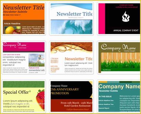 Free Email Marketing Templates Of 12 Free Email Marketing Templates for ...