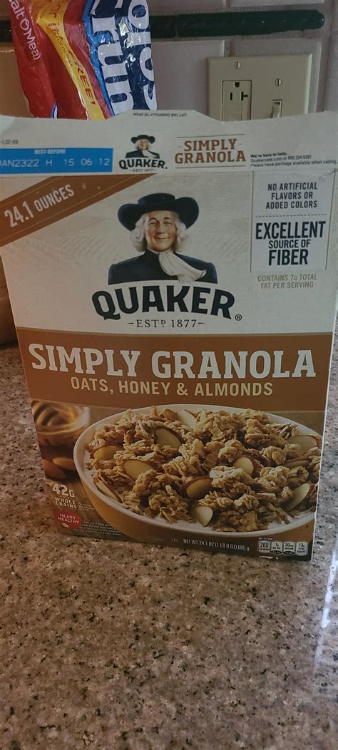 Quaker Oat Granola Raisin 500g — 41 Off