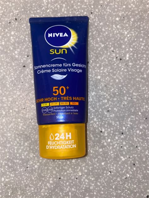 Nivea Sun Cr Me Solaire Visage Spf Ml Inci Beauty