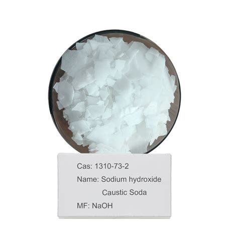 Sodium Hydroxide Caustic Soda Flakes Alkali 99 Naoh CAS 1310 73 2