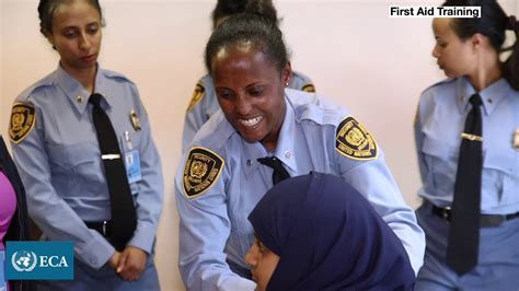 The All Female Eca Security Recruits In Action Youtube