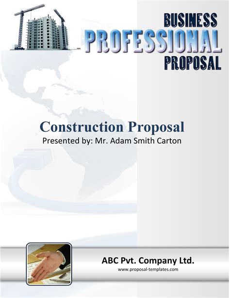 31 Construction Proposal Template And Construction Bid Forms