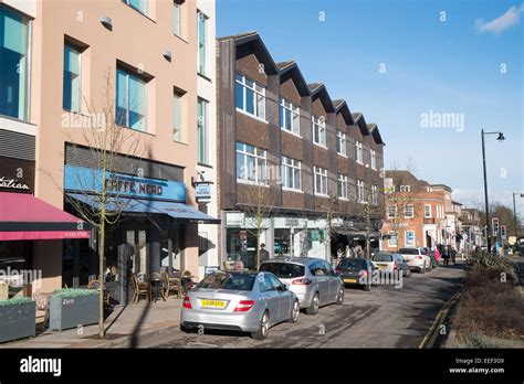 Esher High Street Surreyengland Stock Photo Alamy