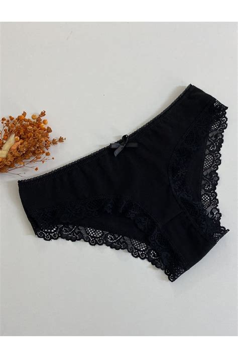 DONLİZZA Dantelli Bikini SİYAH Adet Fiyatı Yorumları Trendyol