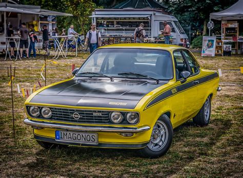 Opel Manta A Gt E Opel Manta Manta A Auto Von Oben