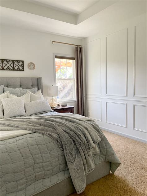 Bedroom Wall Paneling - Dahlia Design Remodel