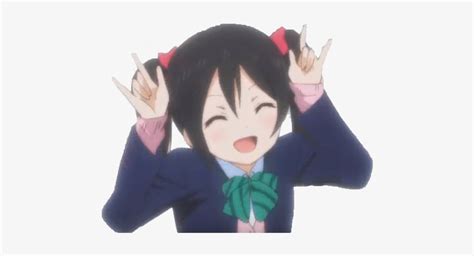 Nico Nico-nii~ ♫ Https - Nico Nico Nii Png Transparent PNG - 486x364 ...