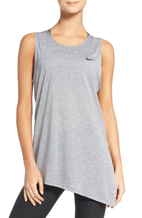 Nike Mesh Back Tank Nordstrom Active Wear Tops Womens Athletic Outfits Fashion