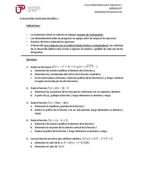 Acv S02 Evaluación Permanente 1 Evaluación En Linea Calificada 1 Pdf Función