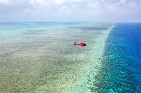 Helicopter Ride Cairns Minute Great Barrier Reef