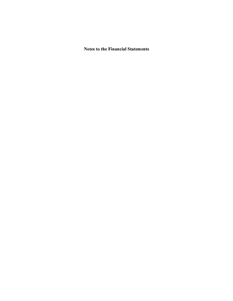 Notes To The Financial Statements Mod 5 Notes To The Financial