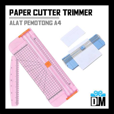 Jual Pemotong Kertas Cutter Alat Potong Lurus Paper Trimmer A4 Shopee