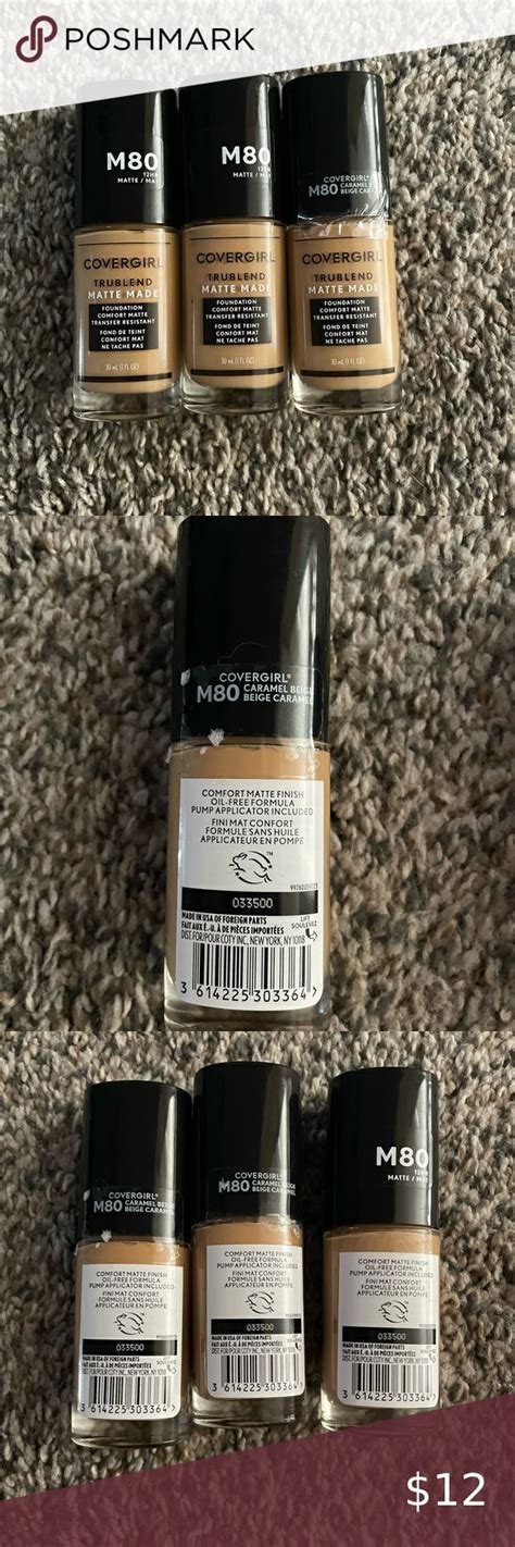 Covergirl Trublend Matte Foundation Covergirl Trublend, Matte ...