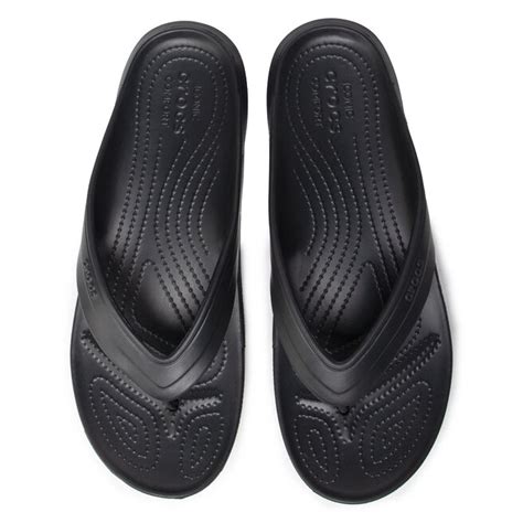 Japonki Crocs Classic Flip Black Eobuwie Pl