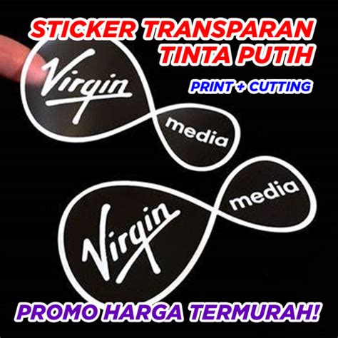 Jual Sticker Label Kemasan Transparan Tinta Putih Sticker Mobil Motor