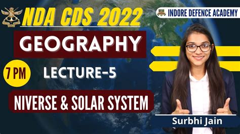 Universe Solar System Lecture Nda Preparation Nda