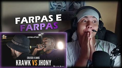 React Jogou Na Cara Krawk Sp X Jhony Batalha Do Coliseu