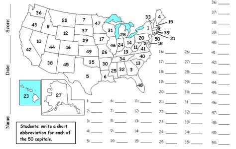 Us States Capital Map Quiz Us Map Capitals Quiz Game Usa Map Test ...