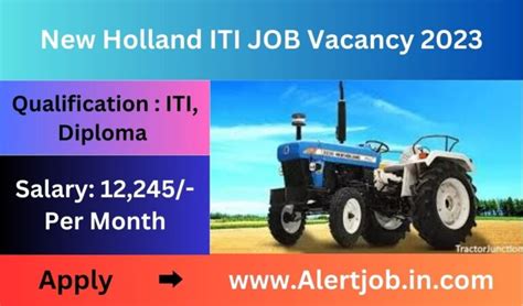 New Holland ITI JOB Vacancy 2023