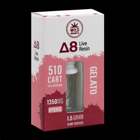 Buy Gelato Delta 8 Live Resin Cartridges Wildorchardhemp