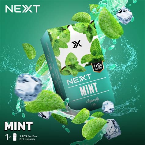 NEXT POD Mint Pod Head E Liquid Nic 3 2ml แท หวพอดพรอมนำยา