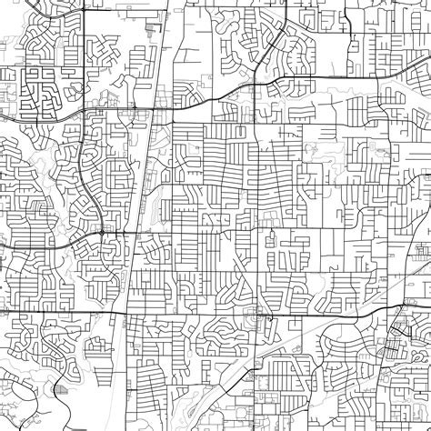 North Richland Hills Map Print North Richland Hills Map - Etsy