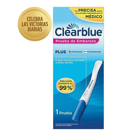 Prueba De Embarazo Clearblue Plus 1 Pza Bodega Aurrera Despensa A Tu