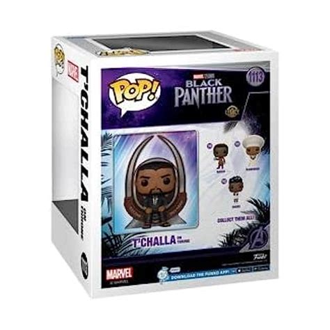 Funko Pop Deluxe Marvel Black Panther Legacy S T Challa On Throne