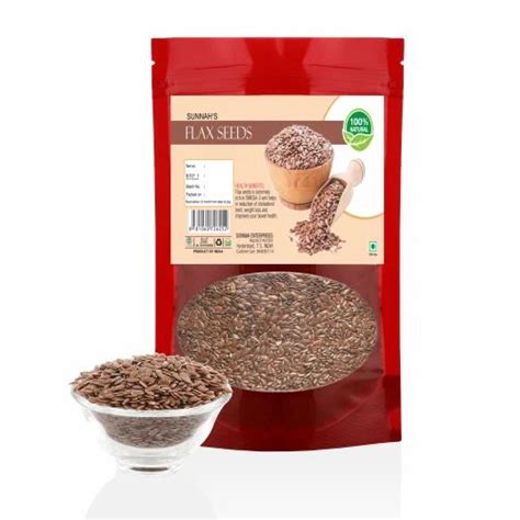 Natural Brown Flax Seeds For Agriculture Packaging Type Packet At