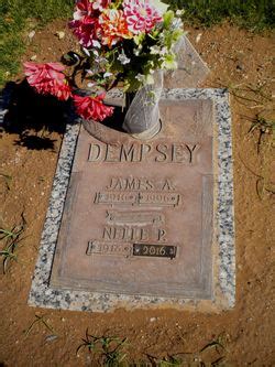 James Alvin Dempsey Memorial Find A Grave